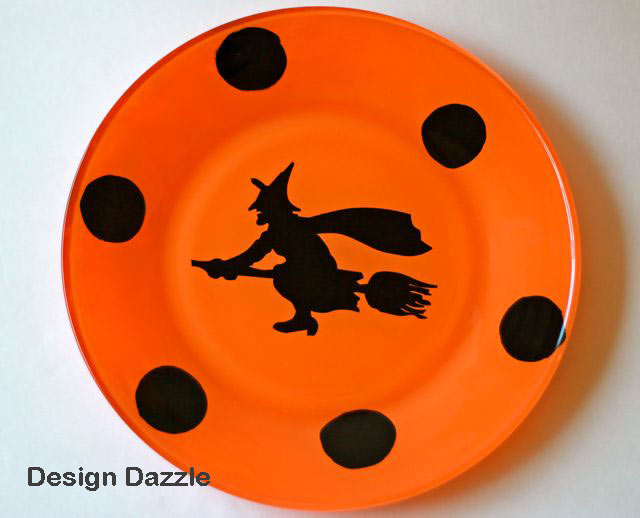 Design Dazzle: Make Your Own Halloween Plates