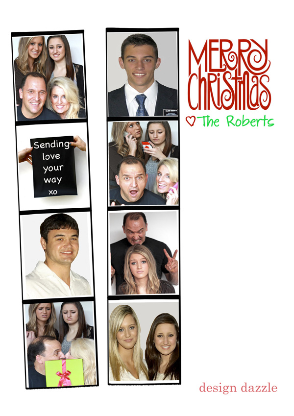 Family Christmas Card! Merry Christmas from Design Dazzle