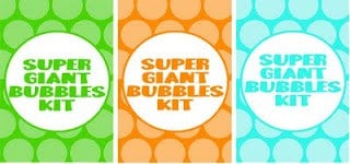 Super giant bubbles! Step-by-step instructions with recipe and secret ingredient! | Design Dazzle