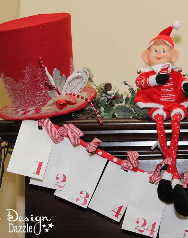 Elf on the Shelf is fun for all to participate! Here are some great Elf Ideas for this Christmas! Featured on Design Dazzle