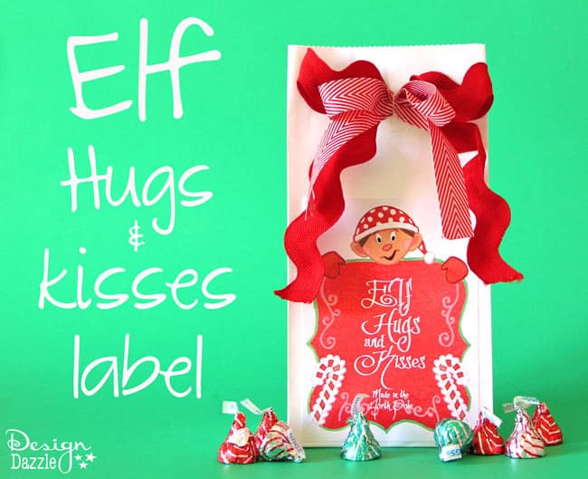Free elf printables and Fun Elf Ideas - leave a note for your child from their elf or give cute little gifts with elf printables - Design Dazzle