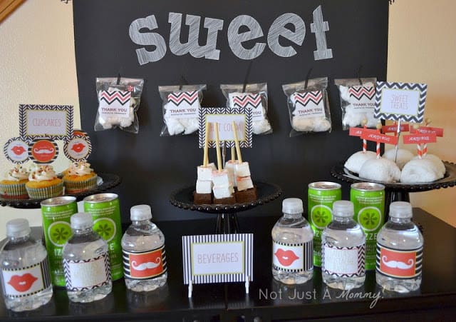 Mrs. Claus and Santa Bash! The delectable Dessert Table for the delectable bash! Featured on Design Dazzle! 