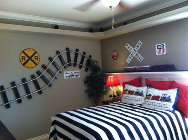 train themed boys room ideas | train themed bedrooms for kids & toddlers