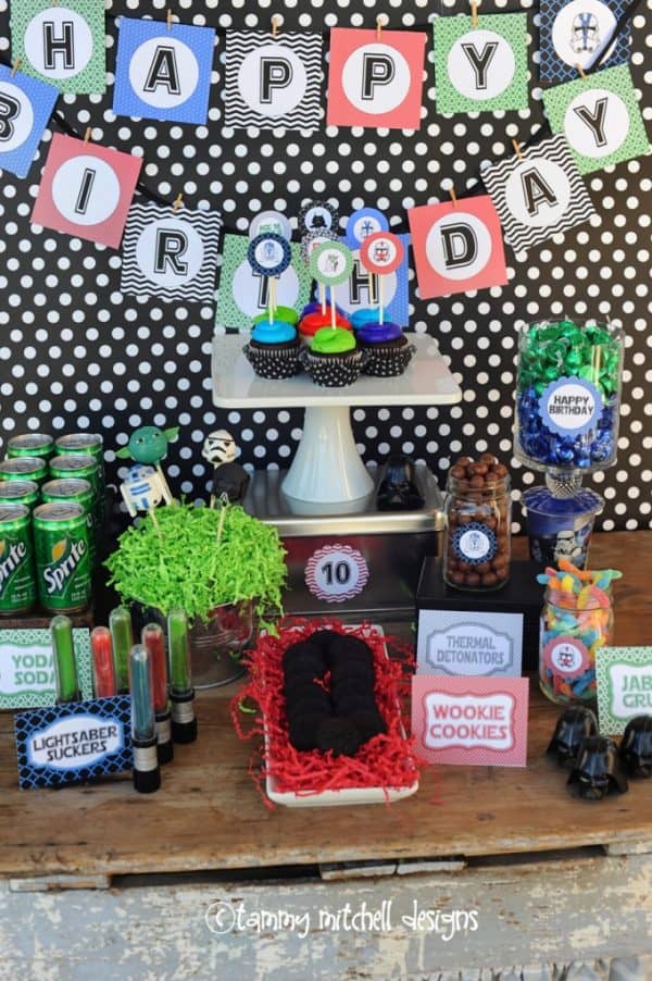 LOVE these Star Wars party ideas!