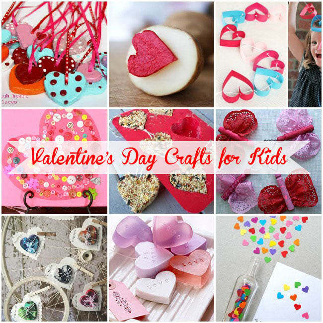 Valentine's day crafts for kids ideas