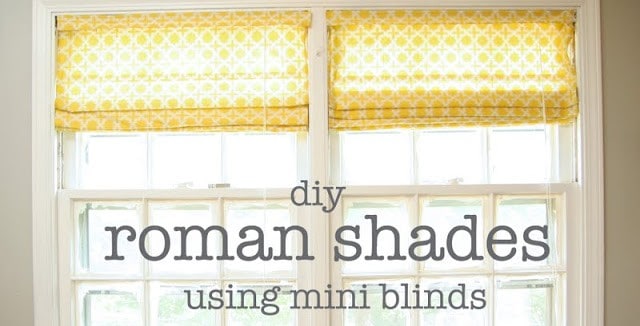 DIY Roman Shades - Design Dazzle