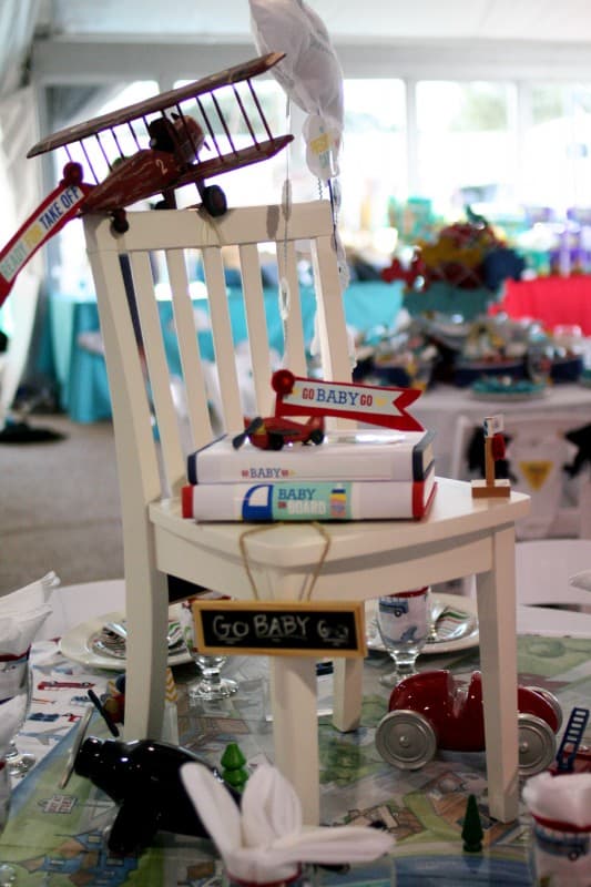 Operation Shower table by Shawna Brockmeier Events