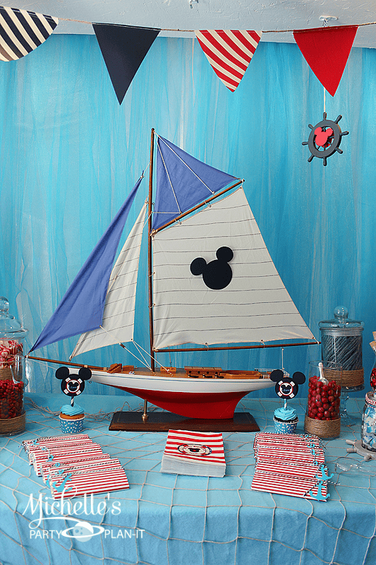 Nautical Mickey Mouse