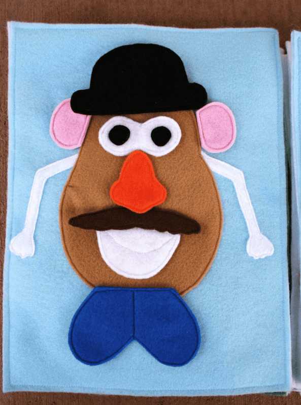 mrpotoatohead quiet book