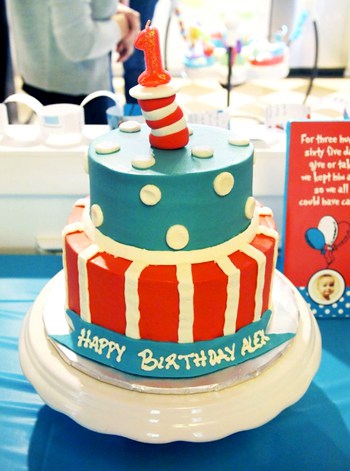 Dr. Seuss Bash Cake