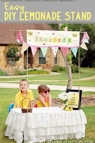 DIY lemonade stand