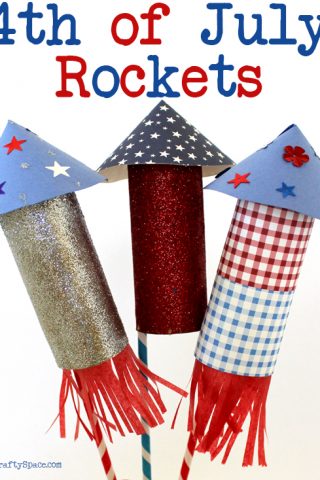 DIY 4th of July Rockets
