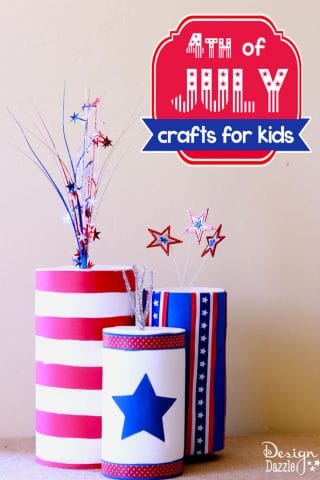 4th of July crafting with recyclables | Design Dazzle