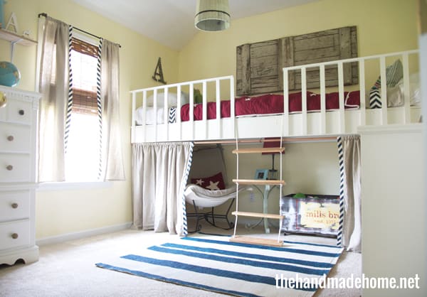 25 Amazing Loft Ideas -- Beds and Playrooms