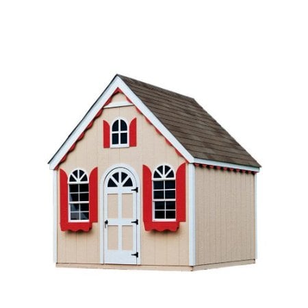 playhouse made from a shed