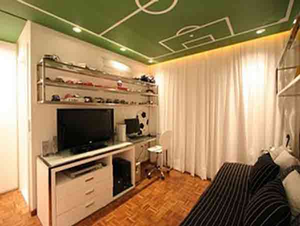 Modern Soccer Teen Bedroom - Design Dazzle