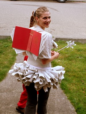 DIY book fairy halloween costume -- Design Dazzle