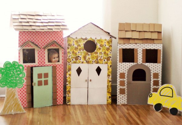 15 Cardboard Creations to make for kids-- Design Dazzle