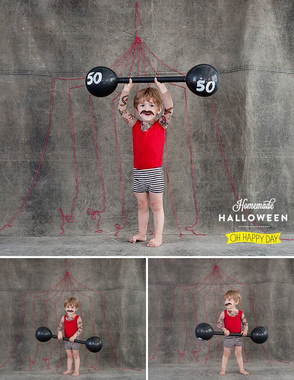 Muscle Man DIY Halloween Costume -- Design Dazzle