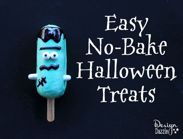 Easy no-bake Halloween treats  - Design Dazzle