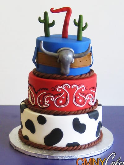 Cowboy Design Cake Cowboy Design Cake