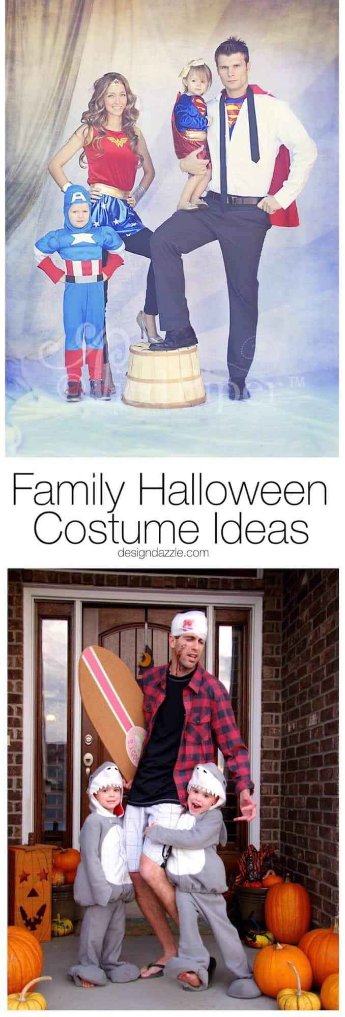 We have some great family Halloween costume ideas for you today, any of which are sure to win you that Halloween costume contest!