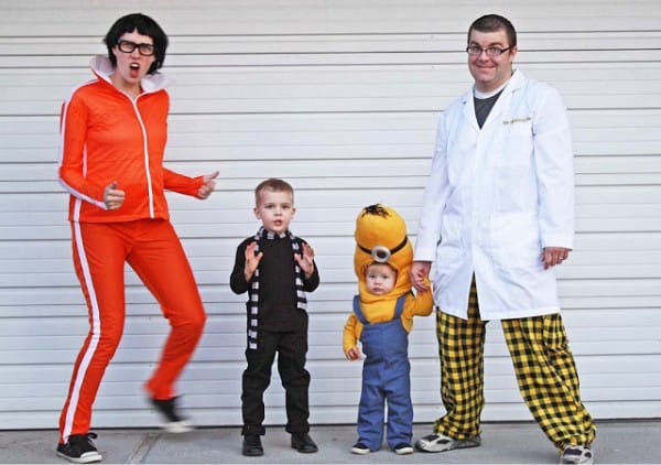 despicable me family costume