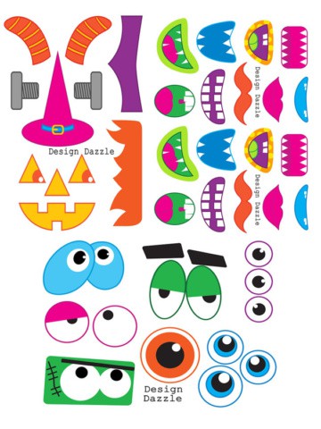 free monster printables