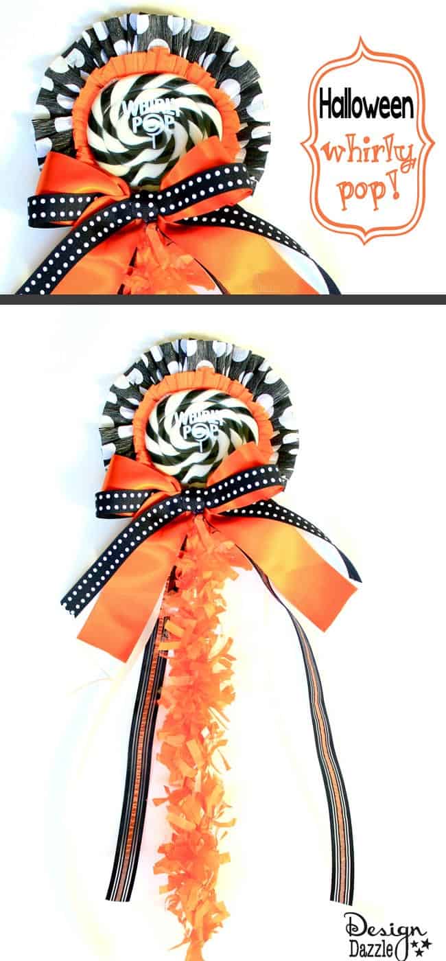 How to decorate a Whirly Pop for Halloween - Design Dazzle