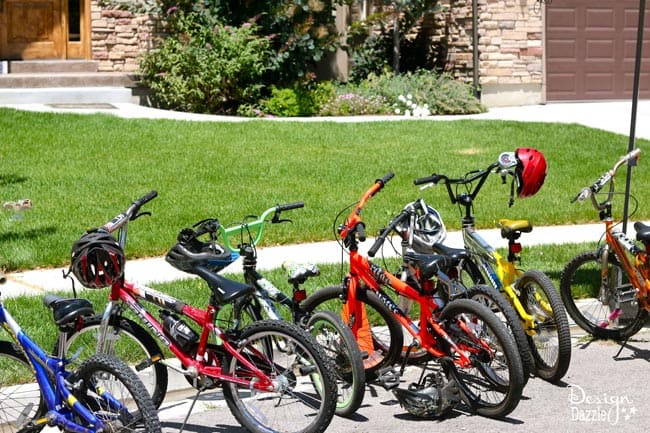 Grab Your Helmets, It's A Bike Party! -- Design Dazzle