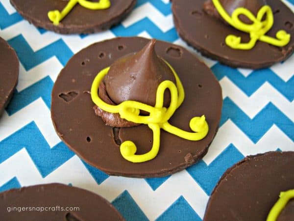 Witch Hat Cookies for Halloween!