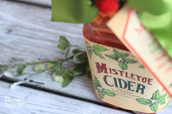 Christmas Gift Idea: Mistletoe Cider Printables - Design Dazzle