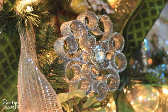 embellished toilet paper ornament - Design Dazzle