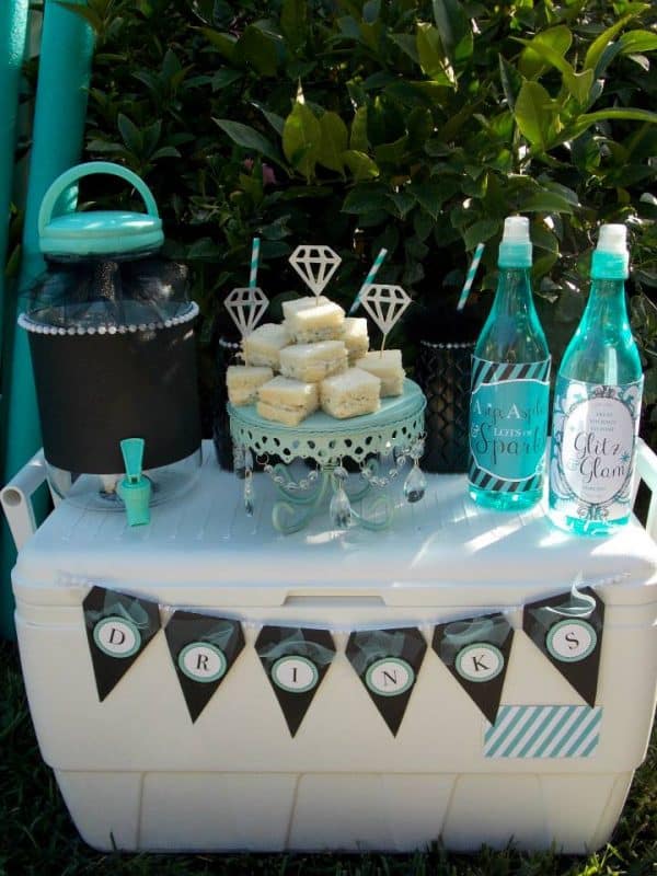 tiffany summer splash drink station