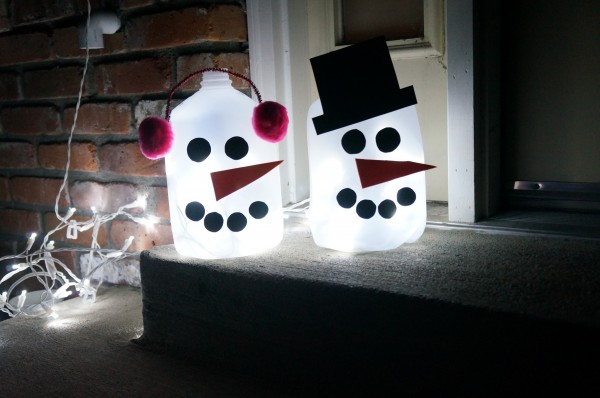 light up snowmen