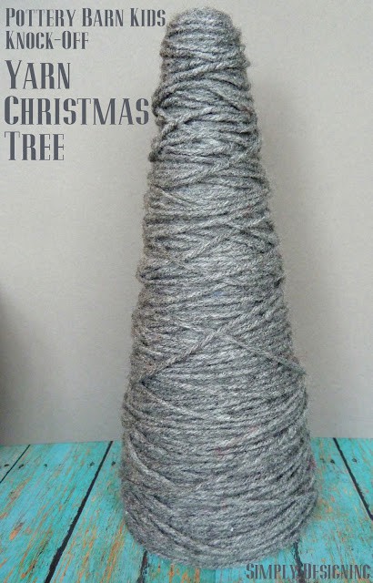 yarn christmas tree