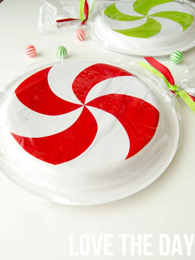 Paper Plate Peppermint Tutorial & Download by Love The Day