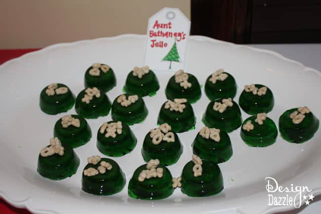 Christmas Vacation Party - Griswold Style Aunt Bethany's Cat Food Jello! Design Dazzle