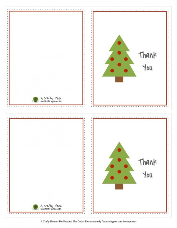 Free thank you printable kids cards