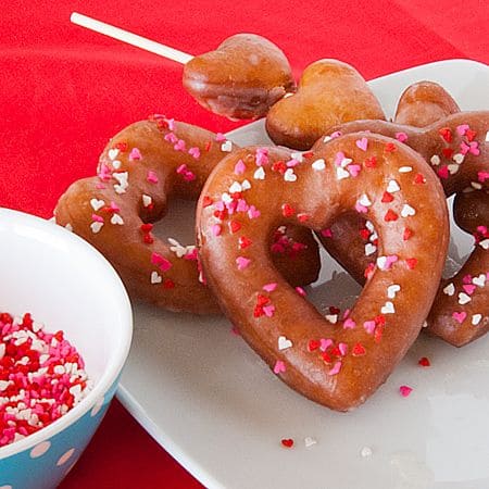 Heart Shaped Donuts