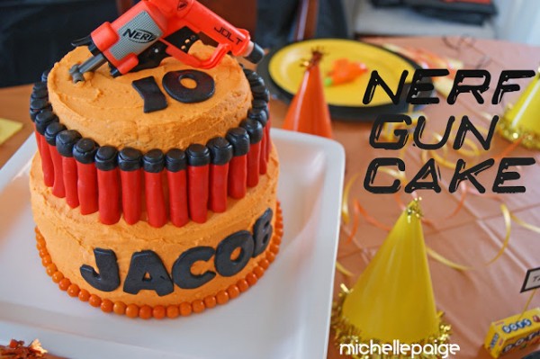 nerf cake