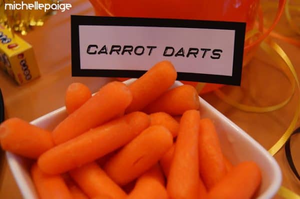 Nerf party carrot darts