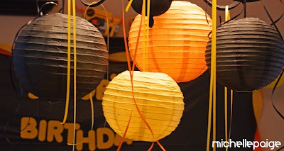 Nerf party paper lanterns