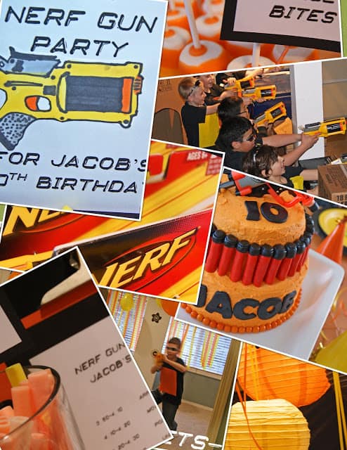 The coolest Nerf Gun Party on the block. Kids will go nuts for this awesome party!!