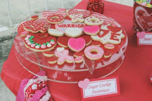 Valentine cookies