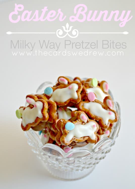 Easter Bunny Milk Way Pretzel Bites