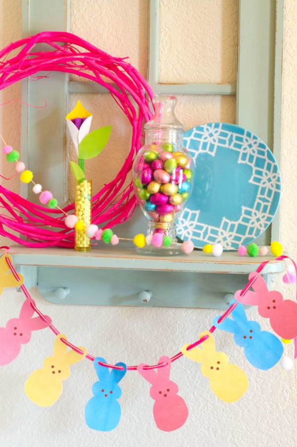 Easter Peeps Garland