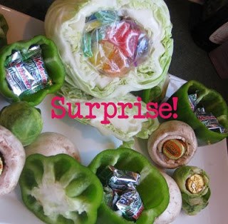 April Fools Day prank - yummy veggies