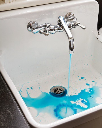 April Fool's Day ideas - blue water