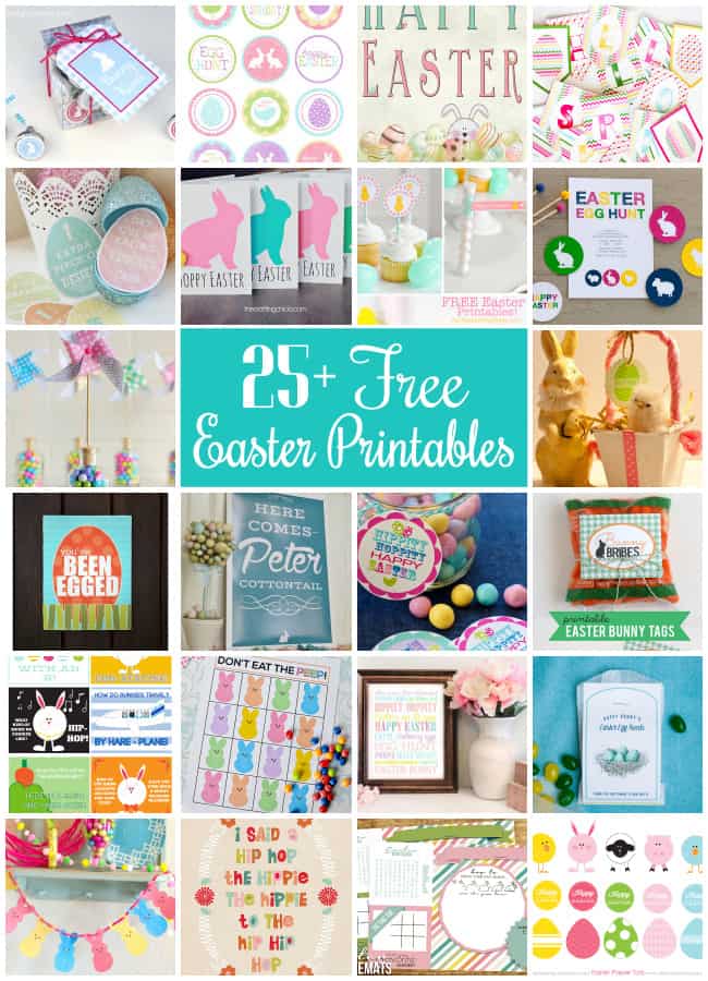 25+ Free Easter Printables at Design Dazzle